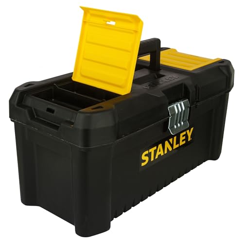 - Stanley STST1-75518 | Essential 16 Toolbox | Metal latches -