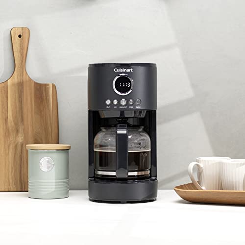 Cuisinart Filter Coffee Machine| Instant Coffee | 2L Capacity | Slate Grey | DCC780U