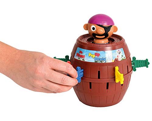 - TOMY Pop Up Pirate Classic Children's Action Board Game | Choc Brown -