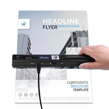 - Houkiper Portable Scanner | Handheld Document Scanner A4 Images -