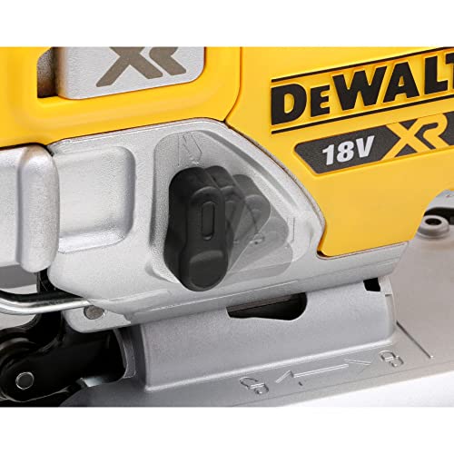 DEWALT DCS334N-XJ Cordless Jigsaw - XR 18V Brushless Yellow - Bare Unit