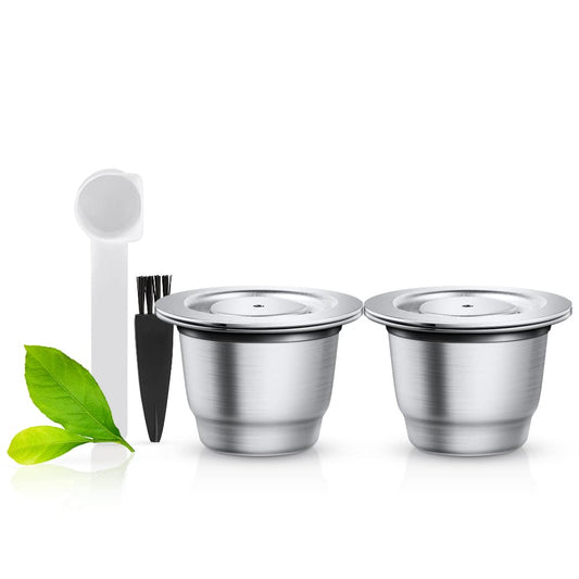 - Refillable Nespresso Coffee Capsule Stainless Steel Refill Capsule | Reusable Refill Capsule -