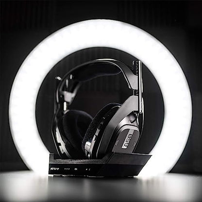 ASTRO Gaming A50 Wireless Headset + Gaming Charging Station, 4th Gen, Dolby, Balancing Gaming Sound and Voice, 2.4 GHz Wireless Connection, PS5 (HDMI adapter required), PS4, PC, Mac - Black