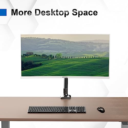 - GRIFEMA GB2003-1 Single Monitor Arm Desk Mount | 13" to 32" Screen | Gas Spring Single Monitor Stand -