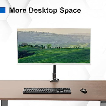 - GRIFEMA GB2003-1 Single Monitor Arm Desk Mount | 13" to 32" Screen | Gas Spring Single Monitor Stand -