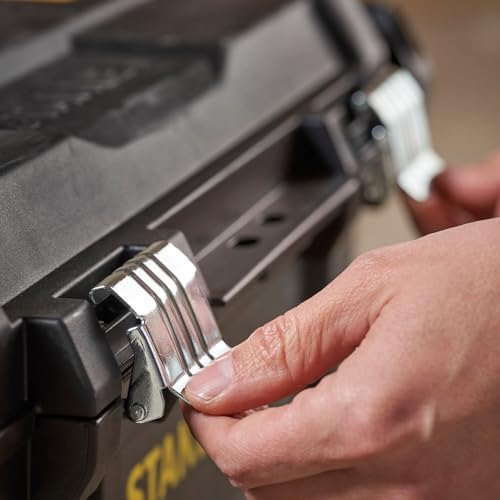 - STANLEY Rolling Toolbox Chest | Heavy Duty Metal Latch -