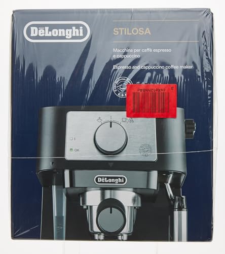 De'Longhi Stilosa EC260.BK, Traditional barista Pump Espresso Coffee Machine, Black