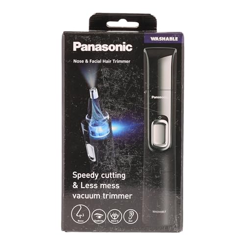 - Panasonic ER-GN300K503 | Electric Facial Ear Eyebrow and Nose Hair Trimmer -