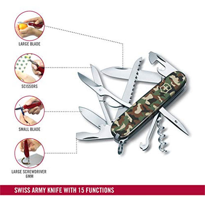 - Victorinox Huntsman Swiss Army Pocket Knife -