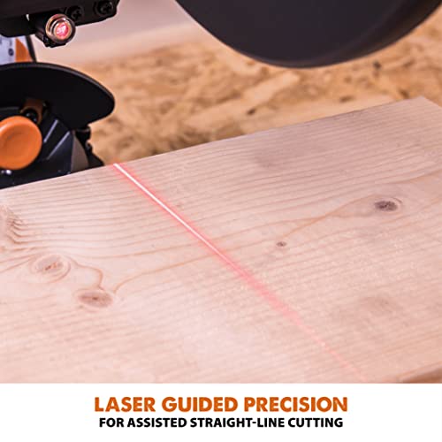 - Evolution Power Tools R255SMS-DB+ Double Bevel Sliding Mitre Saw -