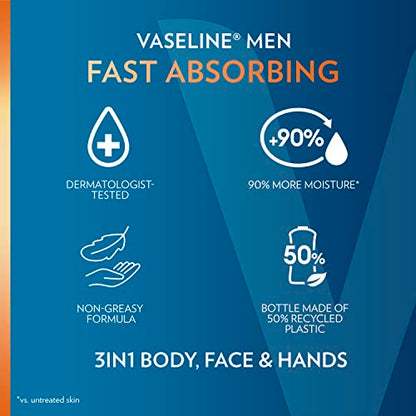 - Vaseline Men Lotion, Body & Face, 24.5 Oz. -