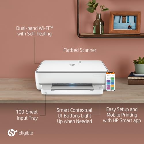 - HP Envy 6020e All in One Colour Printer | 3 months of Instant Ink included with HP+ -