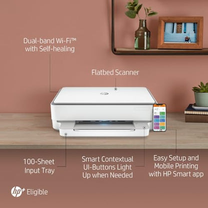 - HP Envy 6020e All in One Colour Printer | 3 months of Instant Ink included with HP+ -