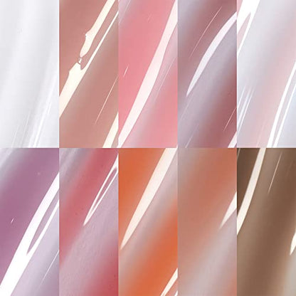 - MYGEL by Mylee | Send Nudes Collection, Sheer Nude Gel Nail Polish Set 10x10ml -