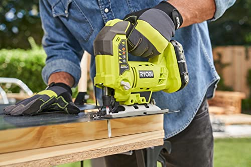 - Ryobi R18JS-0 ONE+ | Jigsaw with LED | 18 V (Body Only) -