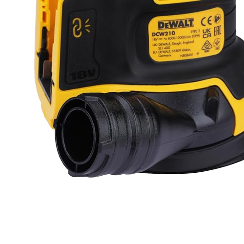 DEWALT DCW210N-XJ Cordless Sander 18V XR Brushless 125mm Bare Unit