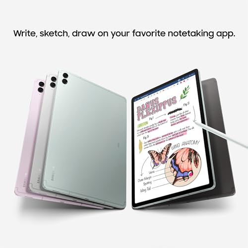 - Samsung Galaxy Tab S9 FE Tablet with S Pen | 128GB | Long-lasting Battery | Grey -