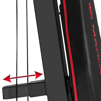 - Marcy MKM-81010 Home Gym | 90kg Weight Stack & Triple Function Arms -