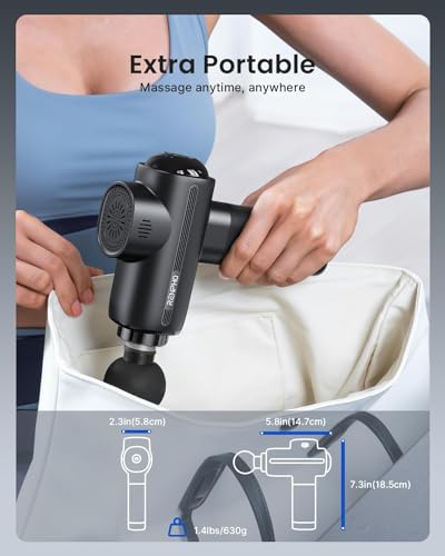 - Massage Gun Heat and Cold | RENPHO Massage Gun with Heat Cool Massage Head -