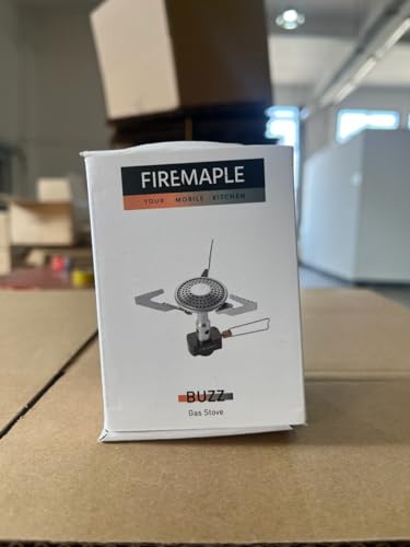 - Fire-Maple Buzz Compact Camping Gas Stove | 3100W Mini Pocket Backpacking Cooking Folding Burner -