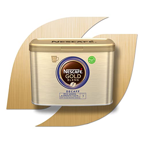 - NESCAFÉ Gold Blend | Decaf Instant Coffee | 500g Tin -