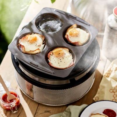 Cobb Premier Charcoal Barbecue Grill and 6 Cobblestones Bundle
