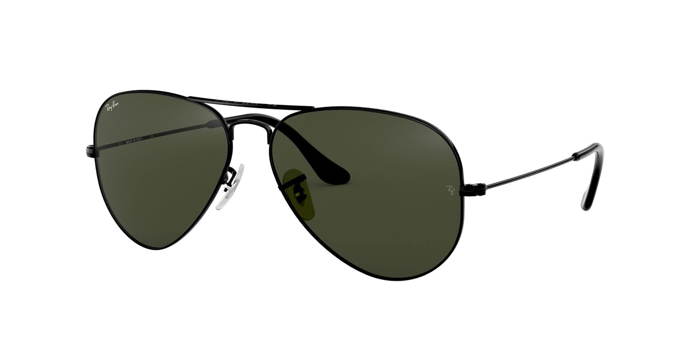 - Ray-Ban mens Aviator Sunglasses | Black | 58 mm UK -