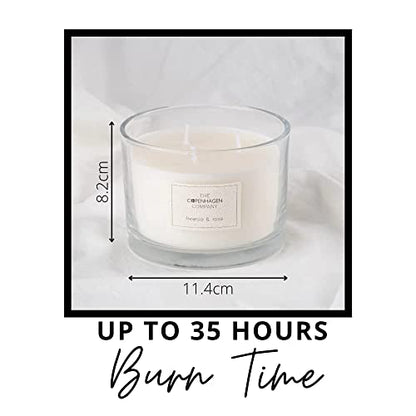 - Luxury Scented Candles Gifts for Women | Natural Wax Blend | 35 Hours Burn Time -
