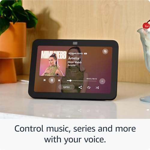 - Echo Show 8 | 3rd generation (2023 release), HD Smart Touchscreen With Spatial Audio -