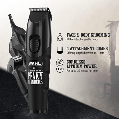 Wahl and Peaky Blinders Clipper & Beard Trimmer Gift Set- 9893-807