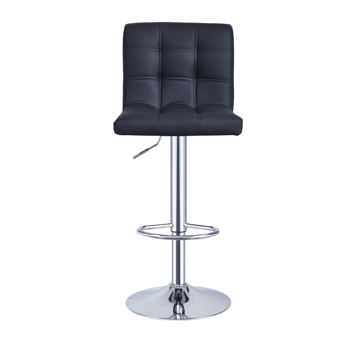 - Panana Bar Stools |Height Adjustable Cuban Bar Chairs | Synthetic Leather | 360° Swivel Kitchen Stool -