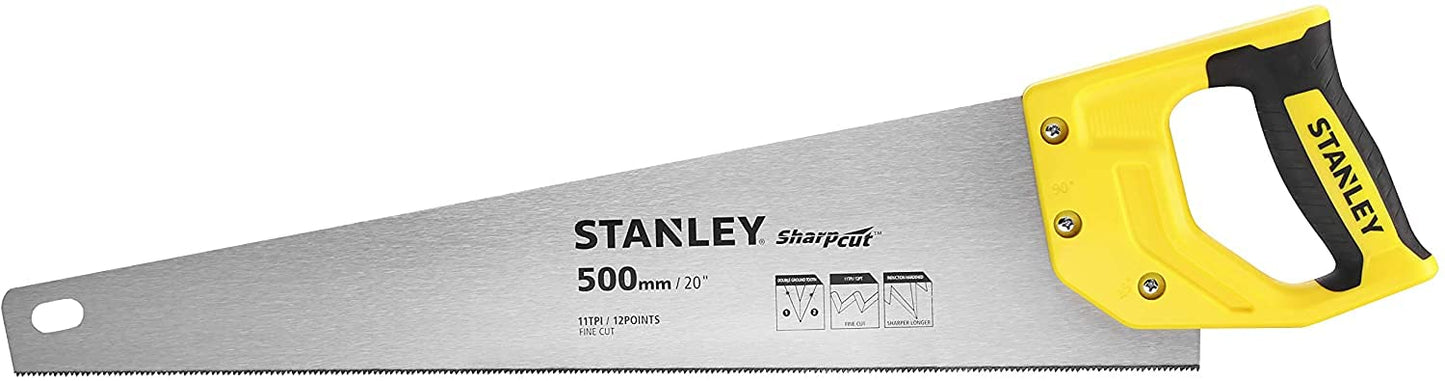 - STANLEY STHT20371-1 | Serrucho Universal | 20”/500mm 11TPI -