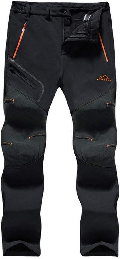 - TACVASEN Winter Trousers | Waterproof Softshell Trousers | Thermal Windproof -