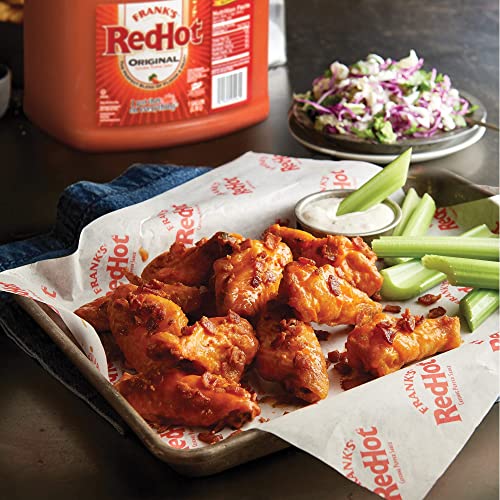 - Frank's RedHot Original Cayenne Pepper Sauce | Premium Blended Cayenne Peppers | Bold & Spicy Flavour | Bulk Container | 3.8L -