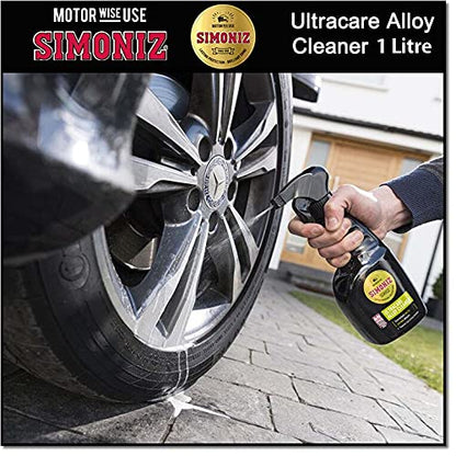 - Simoniz Ultracare Car Alloy Wheel Cleaner | Guaranteed Not To Corrode Wheels | 1 Litre -