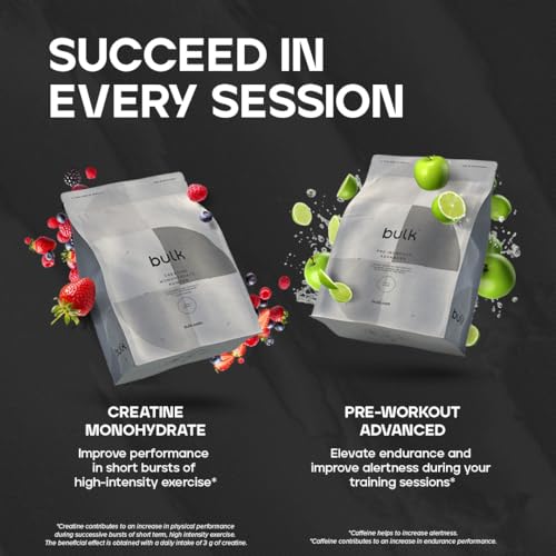 Bulk Pure Whey Protein Powder Shake, Vanilla, 1 kg, Packaging May Vary