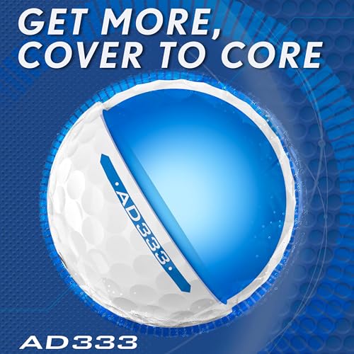 - Srixon AD333 11 | High-Performance Distance and Speed Golf Balls | Low Compression | For Consistency and Control -