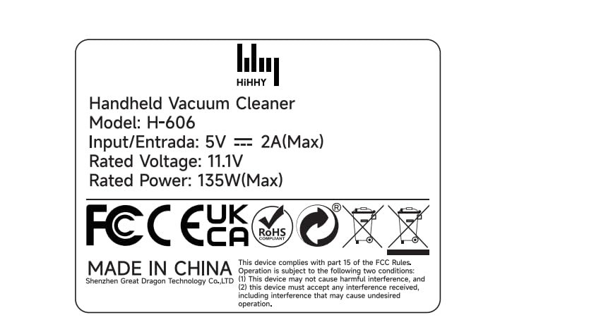 - Hihhy Handheld Vacuum Cleaner | 9000Pa Portable Car Vacuum Cleaner | 135w -