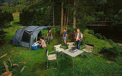 Coleman Tent Vail 4 | Family tent for 4 persons | large 4 man camping tent with 2 extra-large sleeping compartments and vestibule | quick to set up | waterproof HH 4,000 mm