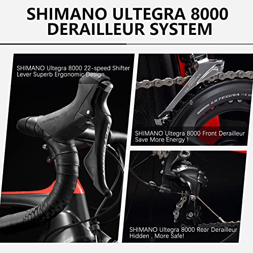 - SAVADECK Phantom3.0 Carbon Road Bike | 700C Carbon Fiber Racing Bike -