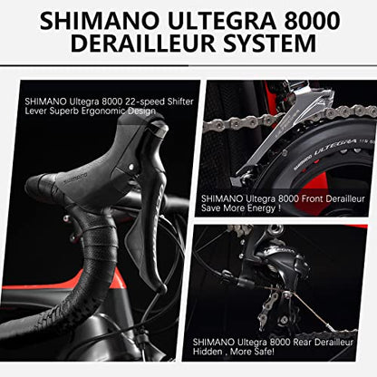 - SAVADECK Phantom3.0 Carbon Road Bike | 700C Carbon Fiber Racing Bike -