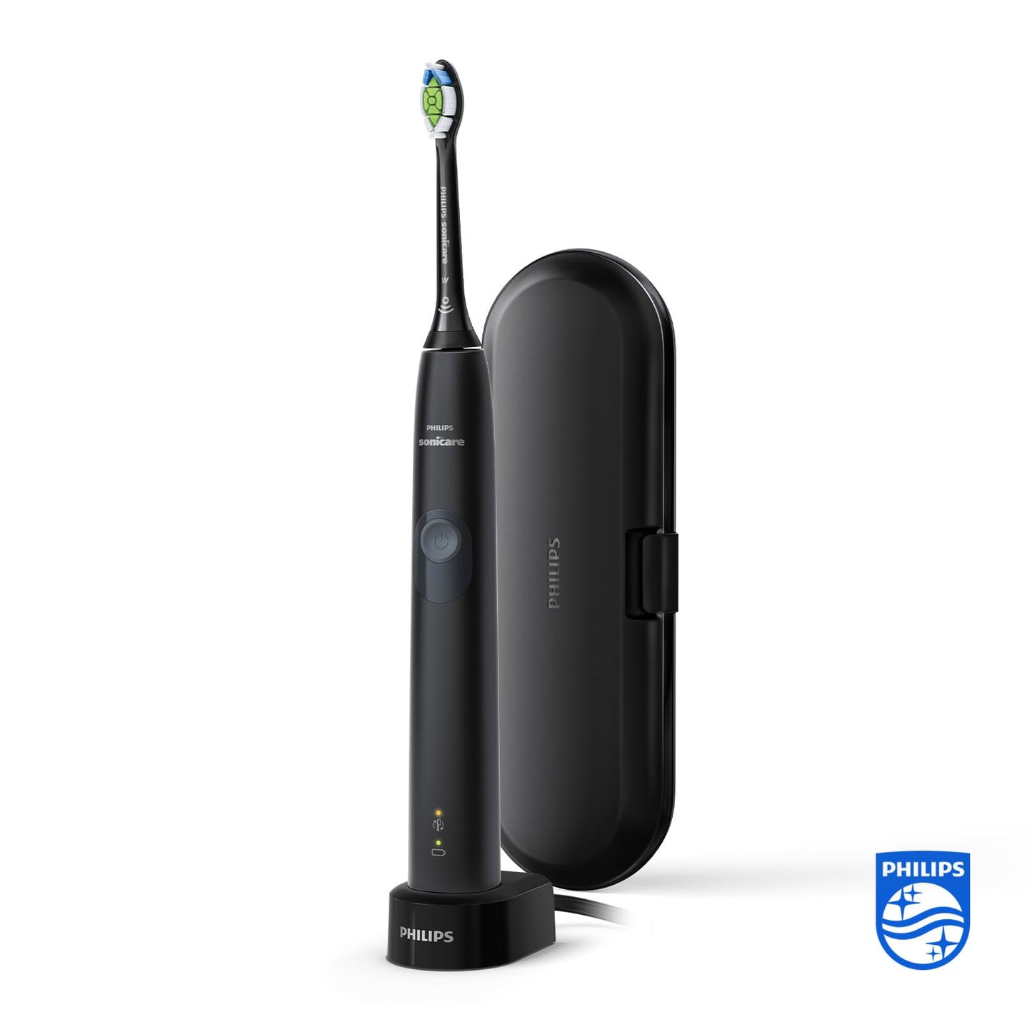 - Philips Sonicare ProtectiveClean 4300 | Sonic Electric Toothbrush with W2 Optimal White Toothbrush Head -