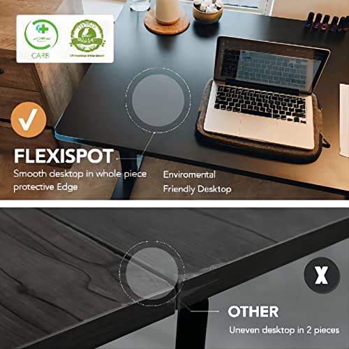 - FLEXISPOT Essential Electric Standing Desk | ONE PIECE Height Adjustable Standing Desk -