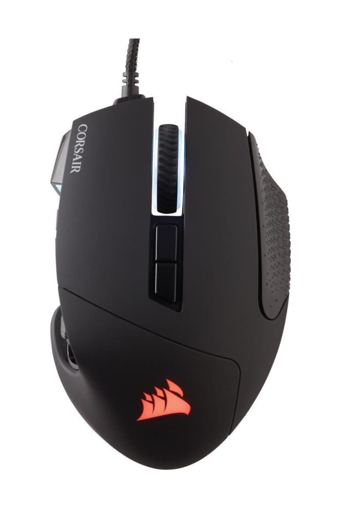 CORSAIR SCIMITAR RGB ELITE Wired MOBA/MMO Gaming Mouse – 18,000 DPI – 17 Programmable Buttons – iCUE Compatible – PC, Mac, PS5, PS4, Xbox – Black