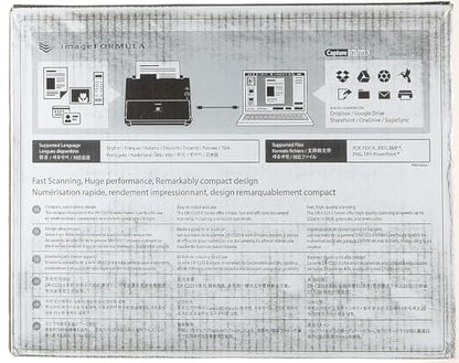 Canon DR-C225 II document scanner A4 small footprint home scanning with scan to excel and word software