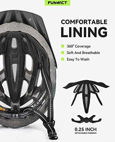 - FUNWICT Mtb Mountain & Road Bike Helmet | Lightweight Cycle Helmet -