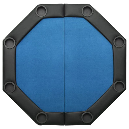 - vidaXL 8-Player Folding Poker Table - Foldable Casino Poker Game Card Table -