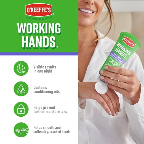 - O'Keeffe's Working Hands Overnight 80ml | Working Hands 80ml | (Twin Pack - Hands) -