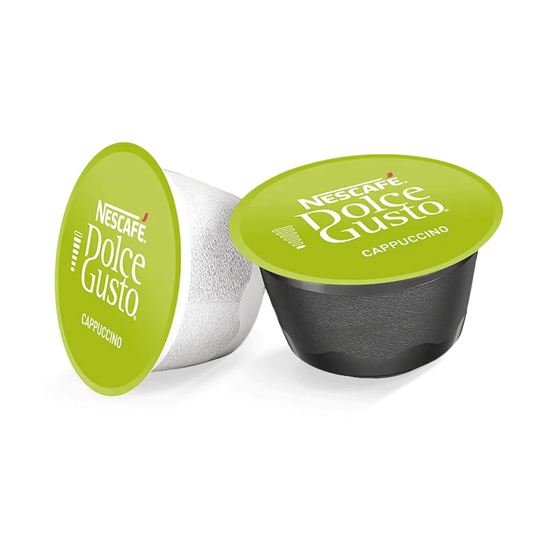 - NESCAFE Dolce Gusto Cappuccino Coffee Pods - Total of 45 Cappuccino Coffee Capsules -