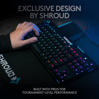 - Logitech G PRO TKL Shroud Edition Mechanical Gaming Keyboard -